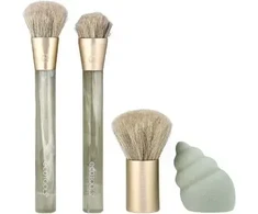 Ecotools Brochas Maquillaje Esponja Sea Gems Estuche 4 Piezas