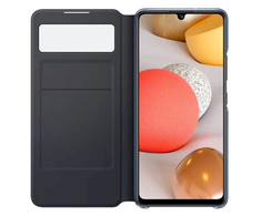Dėklas EA426PBE Smart S View dangtelis, skirtas Samsung Galaxy A42 (5G) (Juodas)