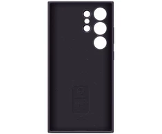 Dėklas Tamsiai violetinis „Samsung Galaxy S24 Ultra“ silikoninis dangtelis