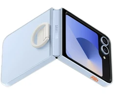Dėklas EF-QF741CTE Samsung Skaidrus dangtelis, skirtas Galaxy Z Flip 6, permatomas