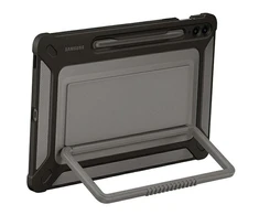 EF-RX610CBE Samsung Protective su stoveliu Samsung Galaxy Tab S9 FE+ dėklas planšetiniam kompiuteriui juodos spalvos