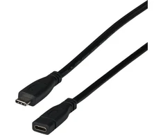 EFB USB kabelis USB-C – USB-C 0,2 m juodas (EBUSBC-USBC10GE.0,2)
