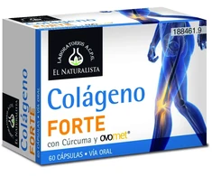 El Natural Colageno Forte Con Curcuma y Ovomet 60 kapsulių