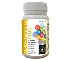 El Natural Multivitaminico Plus 60 kapsulių