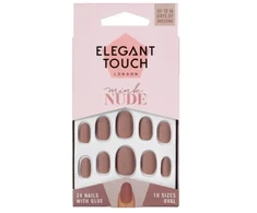 Elegant Touch Polish Nude Nails Mink