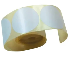 Elfima Lipdukai notariniai 5cm, apvalūs, balti (200) 1117-029