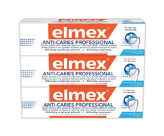 Elmex Dantų pasta "Anti Caries Professional Trio" 3 x 75 ml