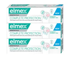 Elmex Dantų pasta Sensitiv e Plus Complete Protection Tripack 3 x 75 ml