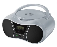 Eltra Grotuvas CD LILA2 USB/BT sidabrinė