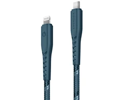 ENERGEA kabelis Nyloflex USB-C - LightningC94 MFI 1.5m mėlynos spalvos