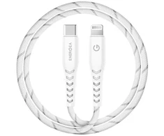 ENERGEA kabelis Nyloflex USB-C - LightningC94 MFI 1.5m baltos spalvos