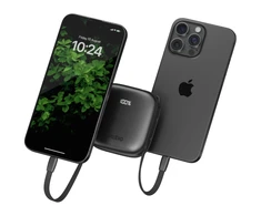 Energea PowerBank 4in1 Bazic Fusion 10000mAh PD20W USB-C/Lightning juodos spalvos