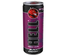 Enerģijas dzēriens HELL Juodas Cherry, 250 ml (DEP)