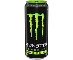 Enerģijas dzēriens MONSTER ENERGY Žalias zero, bundžā, 0.5l (DEP)