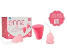 "Enna" ciklo menstruacinė taurė L dydžio 2 taurės sterilizatorius