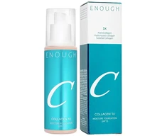 „ENOUGH Collagen 3X“ drėkinamasis makiažo pagrindas su SPF15 №13n 100 ml
