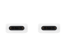 EP-DA705BWE Samsung USB-C/USB-C Data Cable 3A 1m baltos spalvos (OOB Bulk pakuotė)