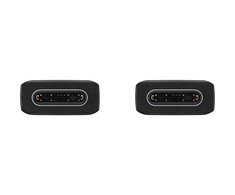 EP-DW767JBE Samsung USB-C/USB-C duomenų kabelis 3A 1.8m juodos spalvos (OOB Bulk)