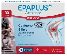 Epaplus Kolagenas UC-II Siliconas Hialuronas ir Magnesijus 30 tablečių