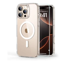 ESR Classic Hybrid Halolock MagSafe + Tempered Glass Apple iPhone 16 Pro Max – dėklas telefonui skaidrus