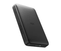 ESR Qi2 MagSlim 10000 mAh magnetic powerbank (juodas)
