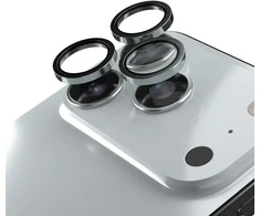 Etteri kameros objektyvo apsauga, skirta iPhone 18 Pro / 18 Pro Max, sidabrinė