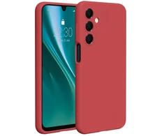 Etteri silikoninis Mag dėklas, skirtas iPhone 17 Air, aviečių spalvos