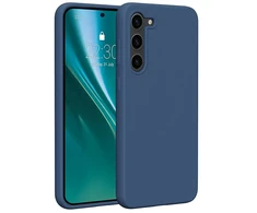 Dėklas Telforceone Etteri Silicone Samsung Galaxy S23 Plus mėlynos spalvos