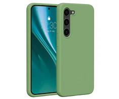 Dėklas Telforceone Etteri Silicone Samsung Galaxy S23 šviesiai žalios spalvos