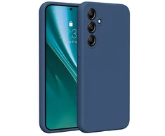 Dėklas Telforceone Etteri Silicone Samsung Galaxy A35 5G mėlynos spalvos
