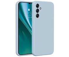 Dėklas Telforceone Etteri Silicone Samsung Galaxy A34 5G žydros spalvos