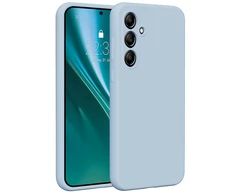 Dėklas Telforceone Etteri Silicone Samsung Galaxy A35 5G žydros spalvos