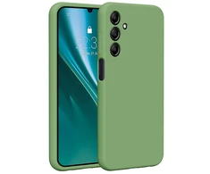 Dėklas Telforceone Etteri Silicone Samsung Galaxy A25 5G (global) šviesiai žalios spalvos