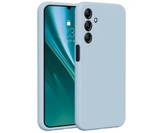 Dėklas Telforceone Etteri Silicone Samsung Galaxy A25 5G (global) žydros spalvos