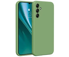 Dėklas Telforceone Etteri Silicone Samsung Galaxy A34 5G šviesiai žalios spalvos