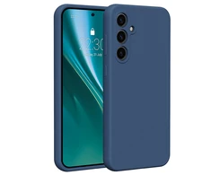 Dėklas Telforceone Etteri Silicone Samsung Galaxy S23 FE mėlynos spalvos