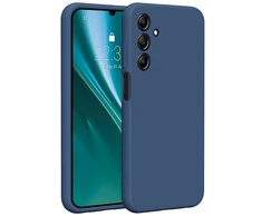 Dėklas Telforceone Etteri Silicone Samsung Galaxy A25 5G (global) mėlynos spalvos