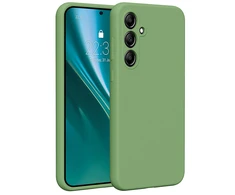 Dėklas Telforceone Etteri Silicone Samsung Galaxy A35 5G šviesiai žalios spalvos