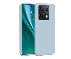 Dėklas Telforceone Etteri Silicone Xiaomi Redmi Note 13 Pro 5G žydros spalvos