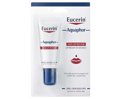 Eucerin Aquaphor sausų ir suskilinėjusių lūpų balzamas (SOS Lip Repair) 10 ml
