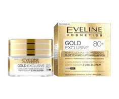 Eveline Cosmetics Gold Exclusive 80+ kremas nuo saulės, 50 ml