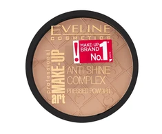 Eveline Cosmetics Art Make-Up Anti-Shine kompleksinė presuota pudra 31 skaidri, 14 g
