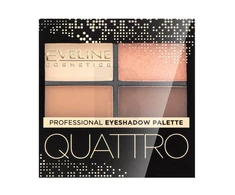 „Eveline Cosmetics Eveline Quattro Professional“ akių šešėlių paletė 1, 3,2 g