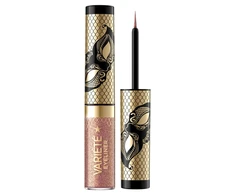 Eveline Cosmetics Variete Atsparus vandeniui Shiny Liquid Akių apvadas 01 Sparkle Gold, 4 ml