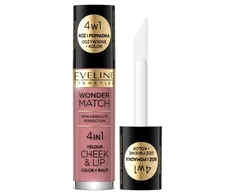 Eveline Cosmetics Wonder Match Velour Cheek&amp;Lip 02, 4,5 ml