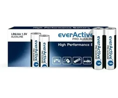 „everActive Pro“ šarminės didelio našumo baterijos LR6 | AA 1,5 V | 10 vnt.