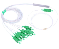 Extralink 1:8 PLC SC/APC | Splitter | 900um, 1m