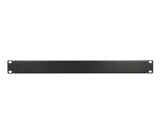 Extralink 1U 19" Front Panel, Juodas