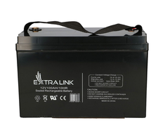 Akumuliatorius Extralink AGM 100 Ah 12V