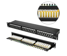 Native „Extralink CAT5E STP V2“ | Komutacinis skydelis | 24 priedai, Gimtoji, Gimtoji